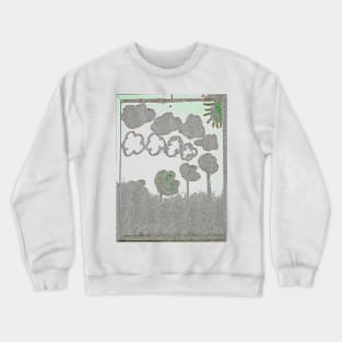 A Hint of Life Etching Crewneck Sweatshirt